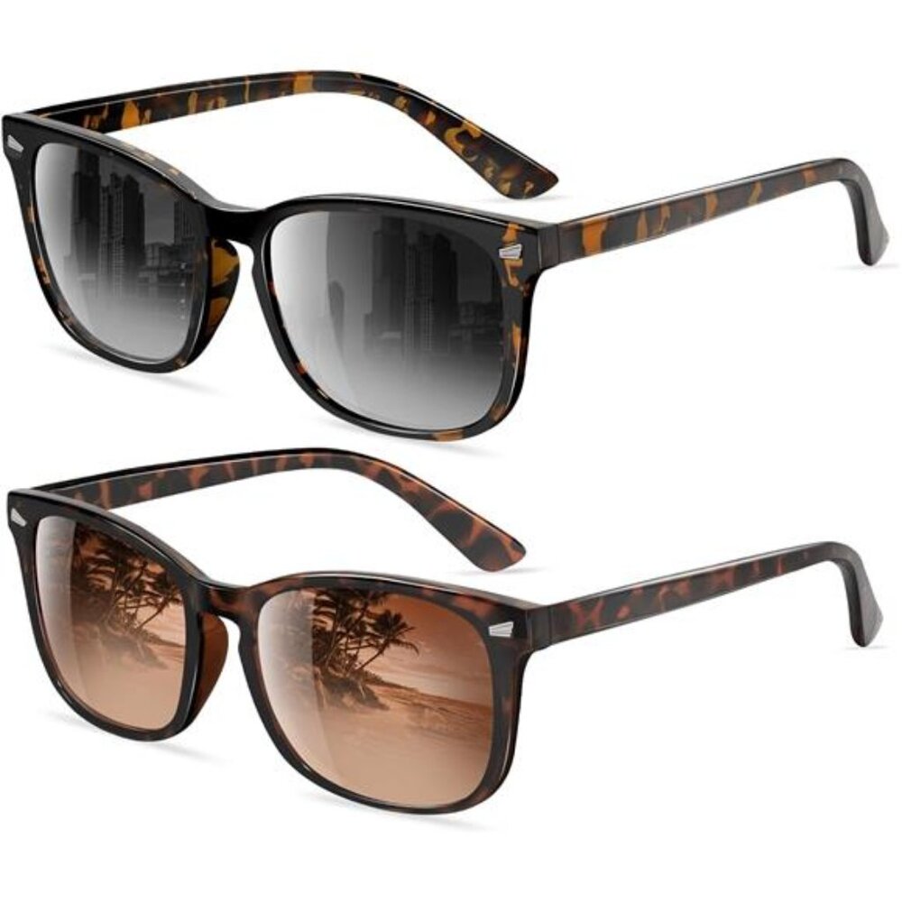 Polarized Sunglasses for Women and Men Classic Trendy Sun Glasses